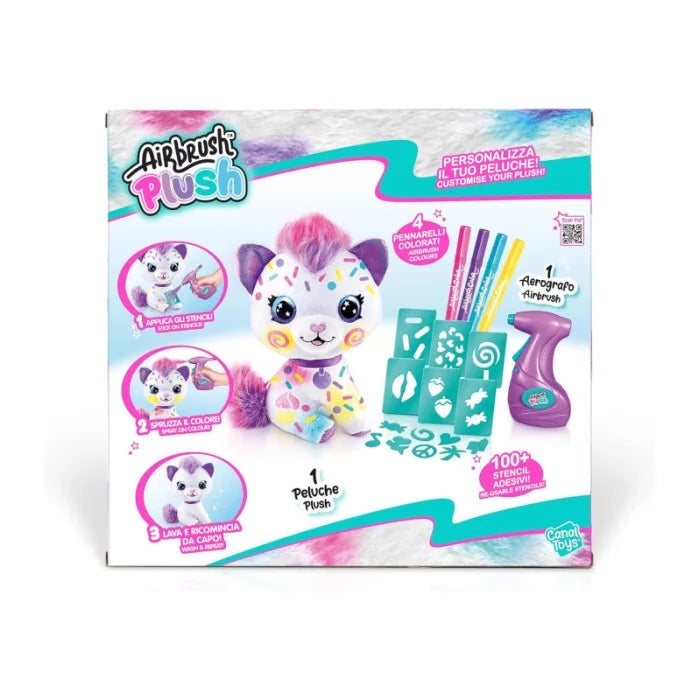 AIRBRUSH PLUSH CAGNOLINO O GARRINO