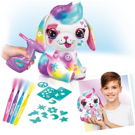 AIRBRUSH PLUSH CAGNOLINO O GARRINO