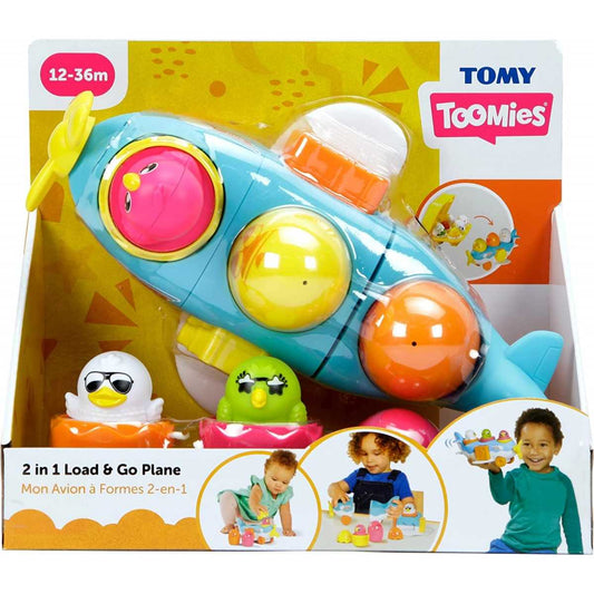 TOOMIES AEREO CARICA E PARTI 2 IN 1 TOMY