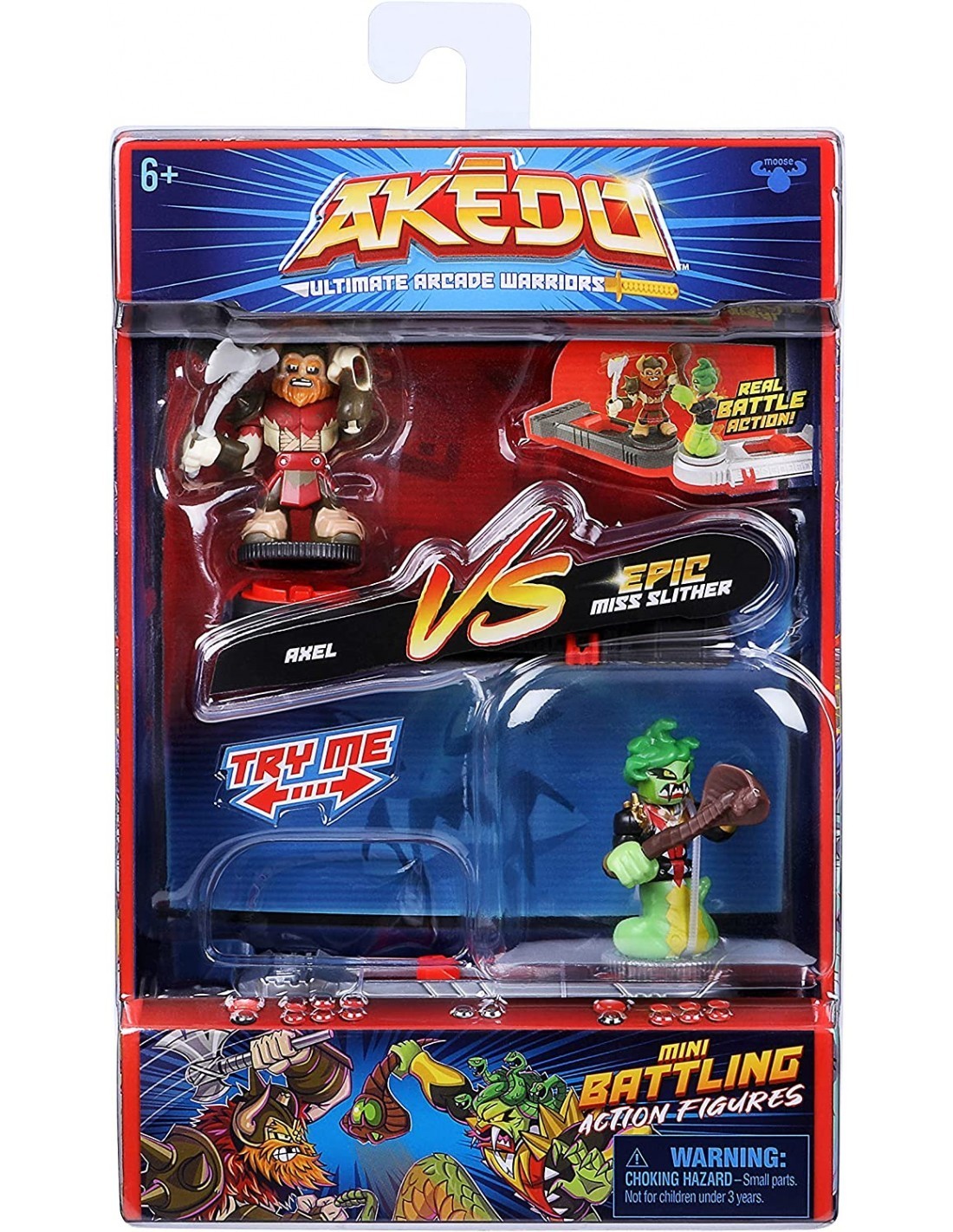 AKEDO MINI BATTLING ACTION FIGURES GIOCHI PREZIOSI