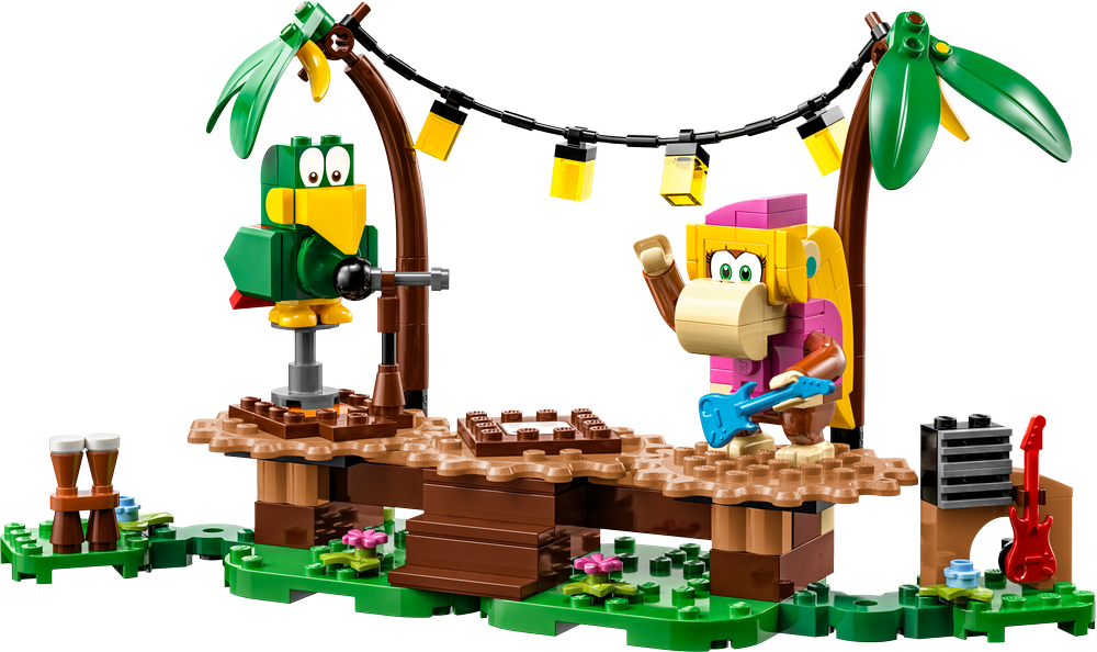 LEGO SUPER MARIO Concerto nella Giungla di Dixie Kong  71421