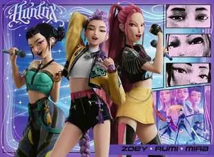 KPOP DEMON HUNTERS PUZZLE 100 PZ RAVENSBURGER