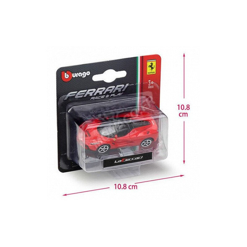 MODELLINO BURAGO FERRARI 1:64 MACDUE