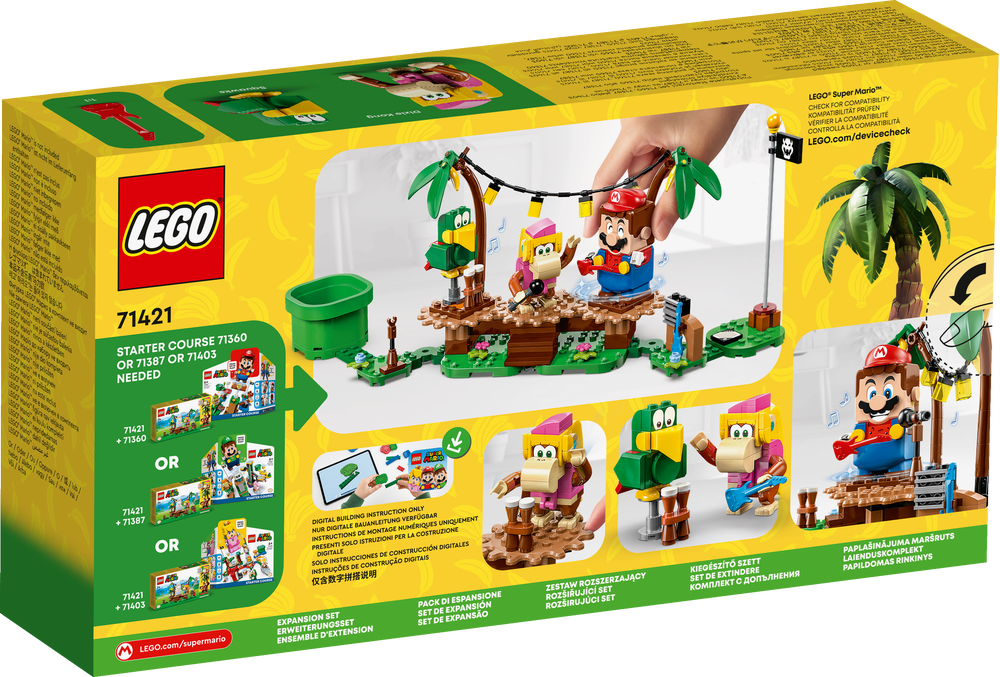 LEGO SUPER MARIO Concerto nella Giungla di Dixie Kong  71421