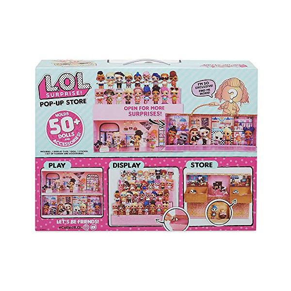 L.O.L. Surprise Pop-Up Store, Playset 3 in 1 GIOCHI PREZIOSI