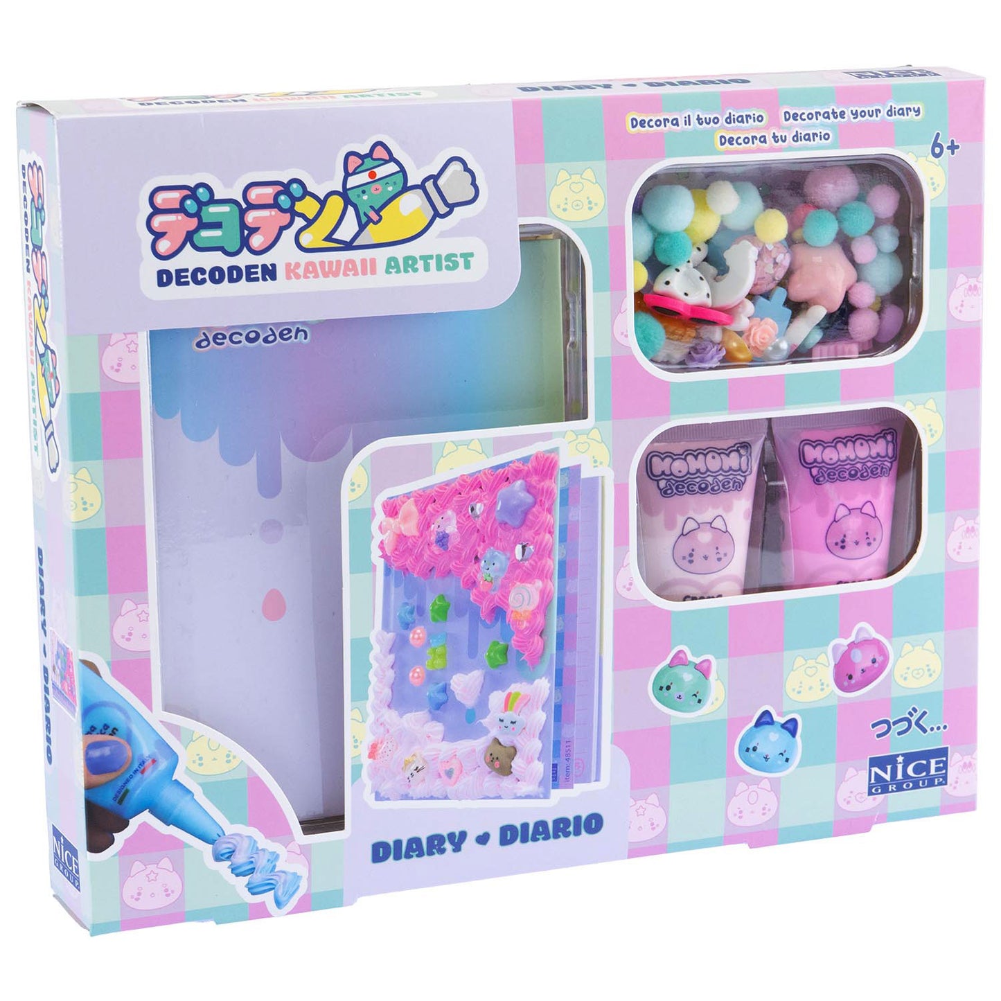 MOMOMI DECODEN DECORA IL TUO DIARIO NICE