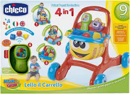 Lello Il Carrello, Primi Passi Bilingue Chicco