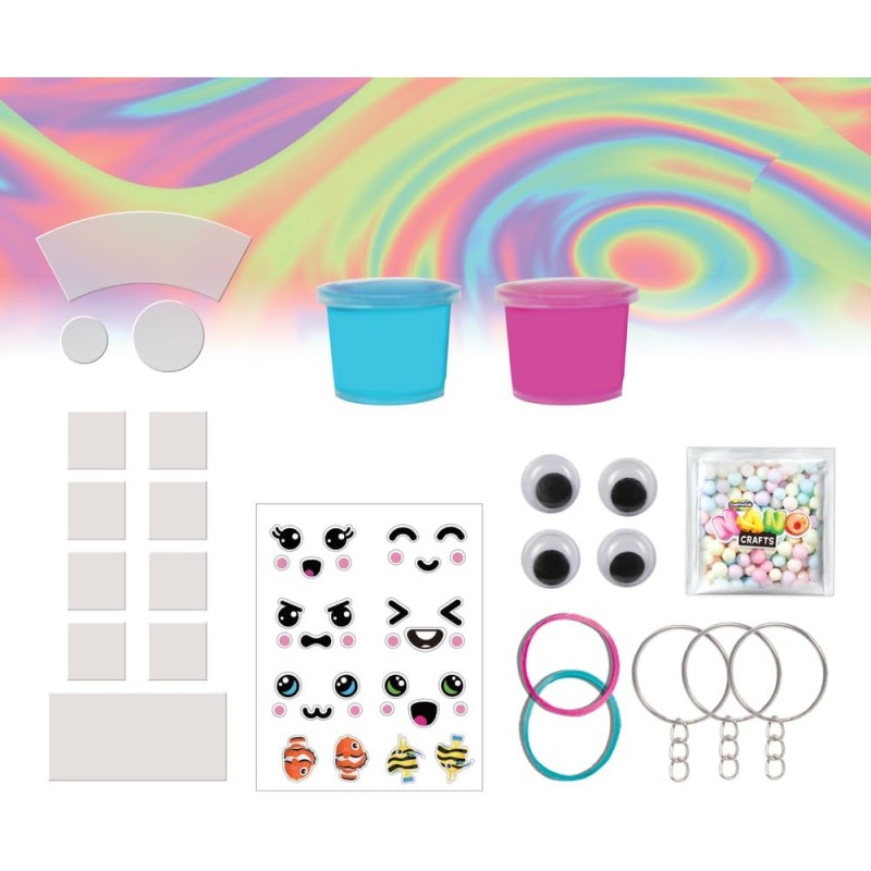 NANO CRAFTS SQUISHY KIT PORTACHIAVI GIOCHI PREZIOSI