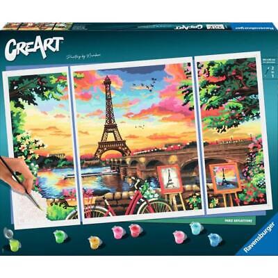 CREART TRITTICO COLORA PARIGI PANORAMA RAVENSBURGER