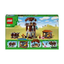 LEGO MINECRAFT L'AVAMPOSTO DEL SACCHEGGIATORE E PREDONE 21278