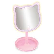 PINK IT SPECCHIO A FORMA DI GATTINA NICE