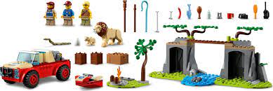 LEGO CITY Wildlife Fuoristrada di Soccorso Animale 60301