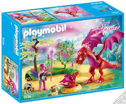 PLAYMOBIL FAIRIES DRAGO CON BAMBINO 9134