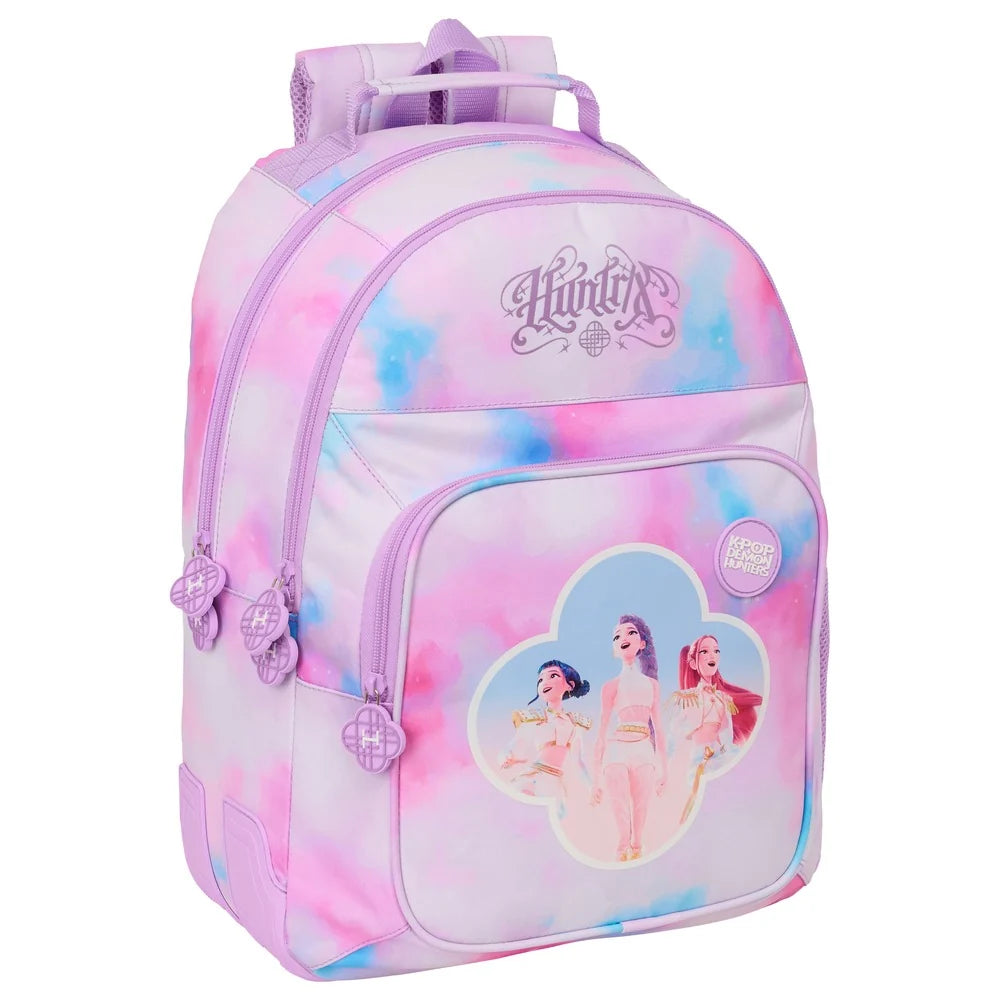 KPOP ZAINO 3 SCOMPARTI DEMON HUNTER ROSA SAFTA