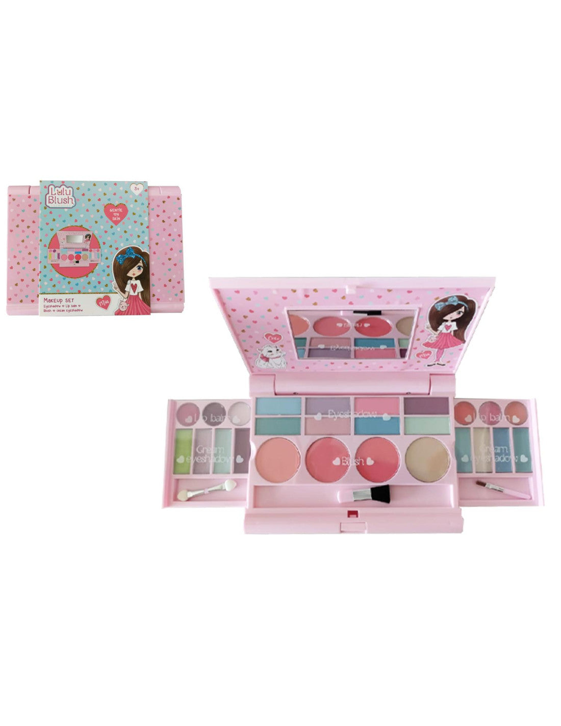 LULU BLUSH MAKE UP SET