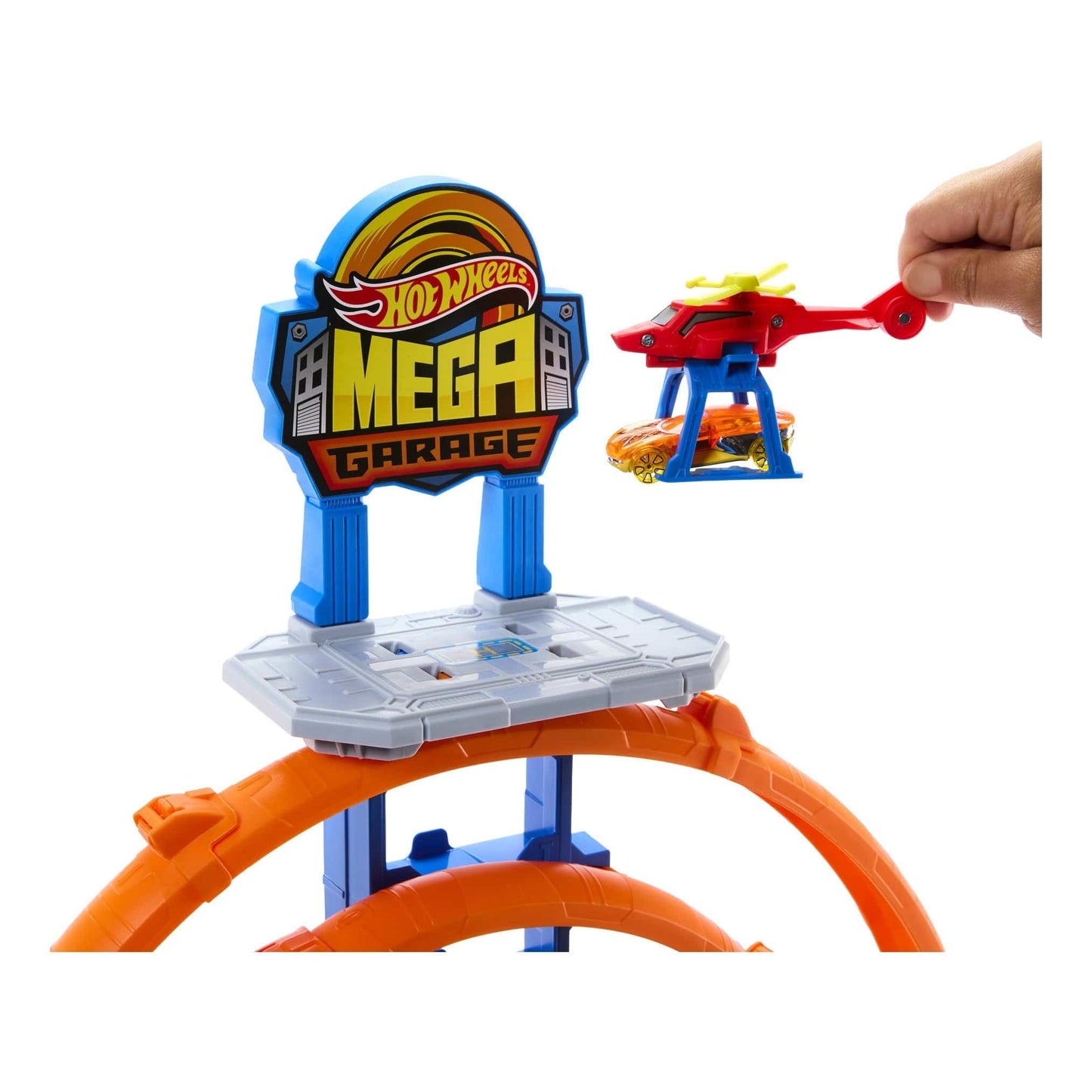HOT WHEELS MEGA LOOP GARAGE JBM74 MATTEL