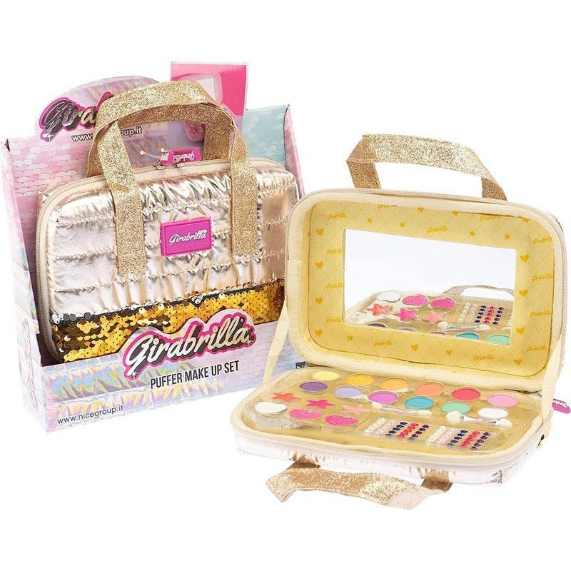 GIRABRILLA PUFFER MAKE UP SET NICE