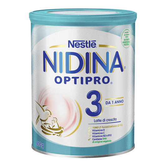 LATTE NIDINA 3 OPTIPRO GR 800 NESTLE'