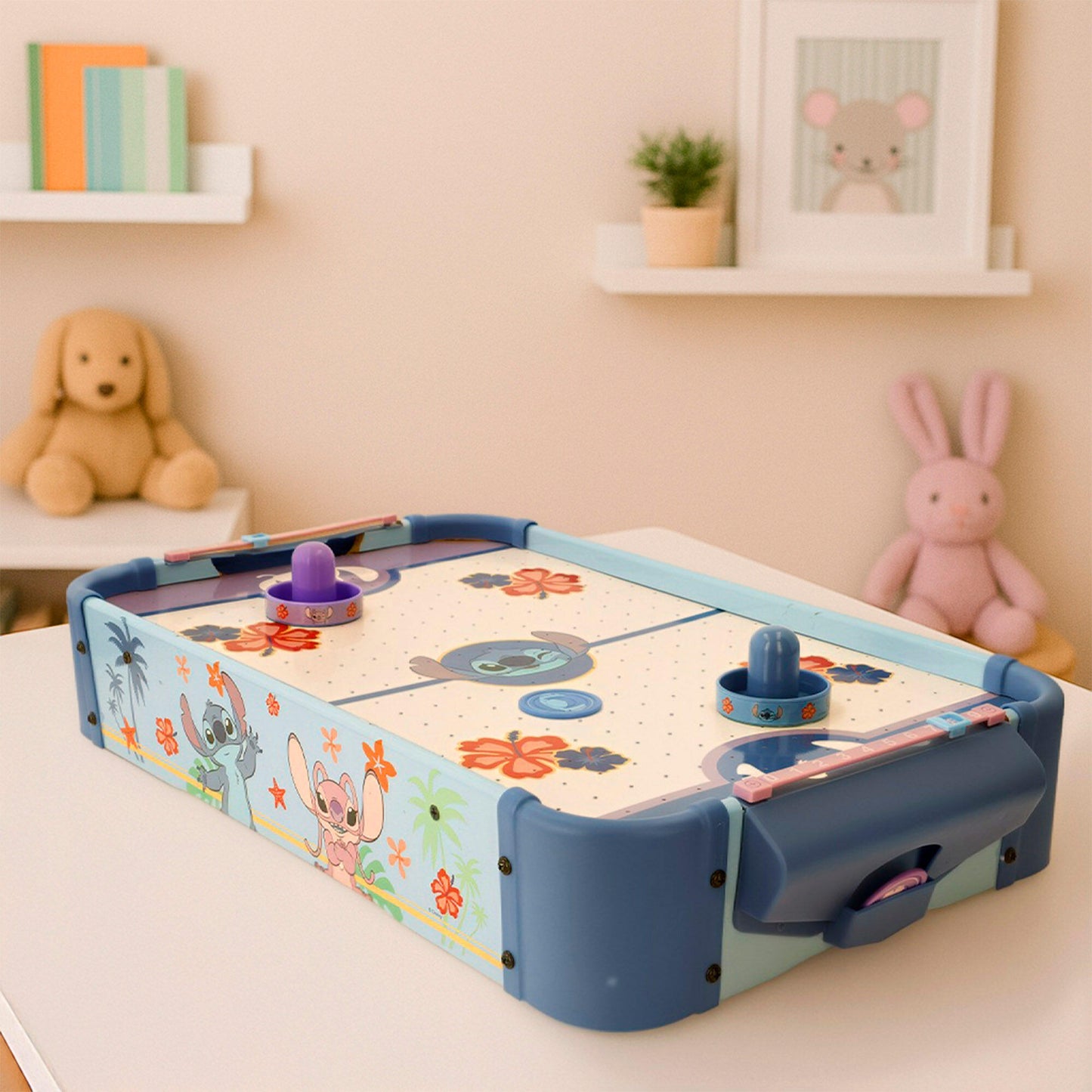 Air Hockey da Tavolo Con Propulsore d’Aria STITCH VILLA