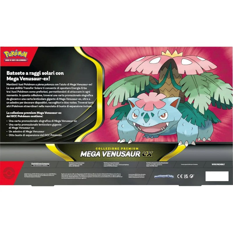 POKEMON MEGA VENOSAUR EX COLLEZIONE PREMIUM LGAMEVISION