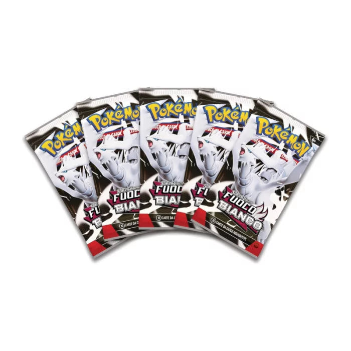 POKEMON COLLEZIONE CON RACCOGLITORE SCARLATTO E VIOLETTO FUOCO BIANCO GAMEVISION
