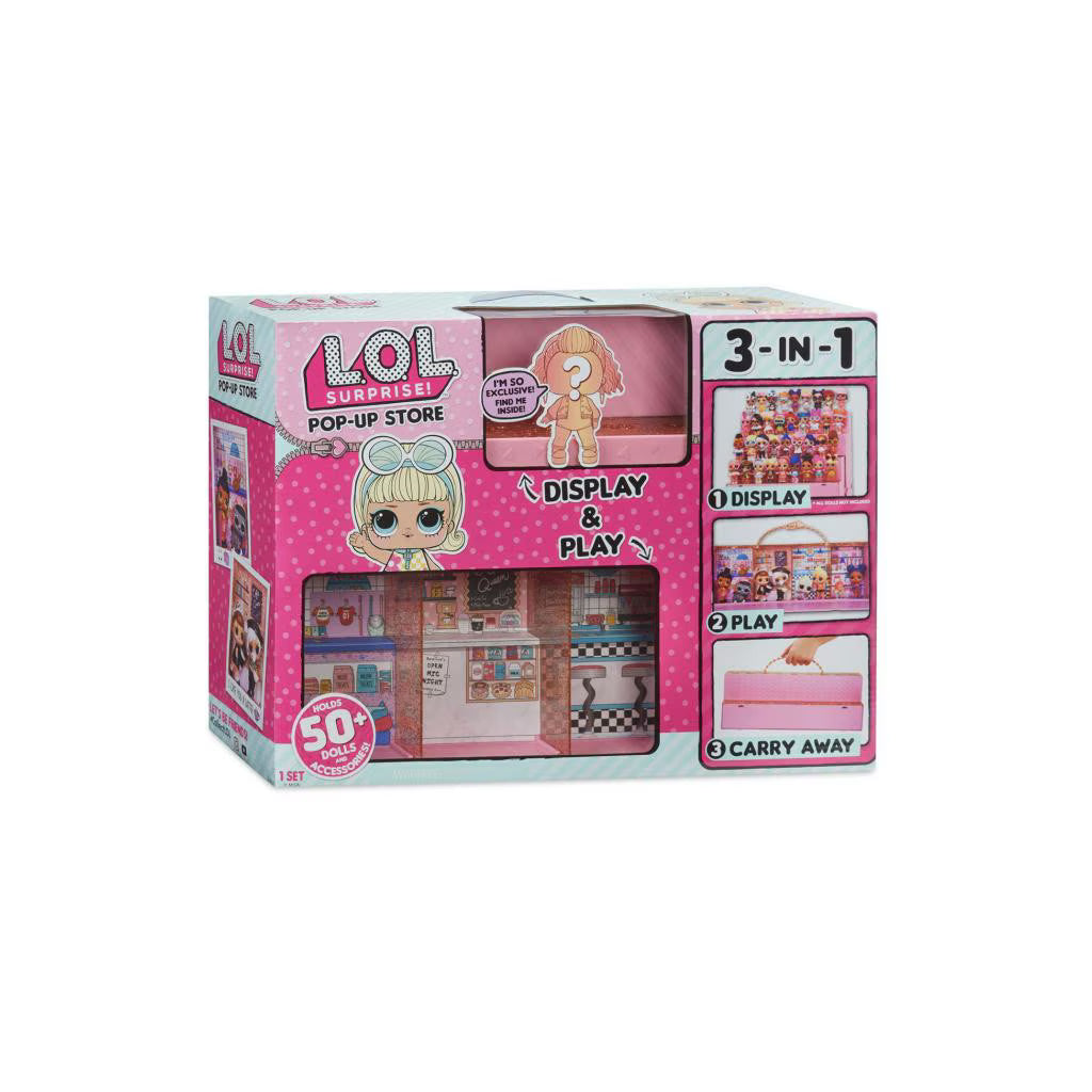 L.O.L. Surprise Pop-Up Store, Playset 3 in 1 GIOCHI PREZIOSI