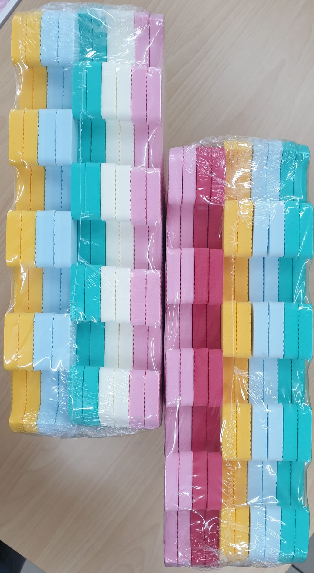 TAPPETINO PUZZLE COLORI PASTELLO LETTERE PZ 10 MAZZEO
