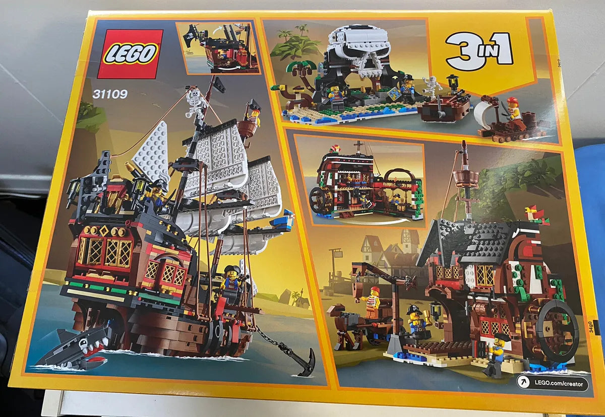 LEGO CREATOR 3 IN 1 IL GALEONE DEI PIRATI 31109