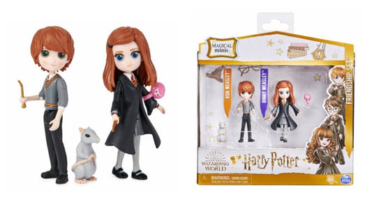 HARRY POTTER MAGICAL MINIS 3 PERSONAGGI SPIN MASTER