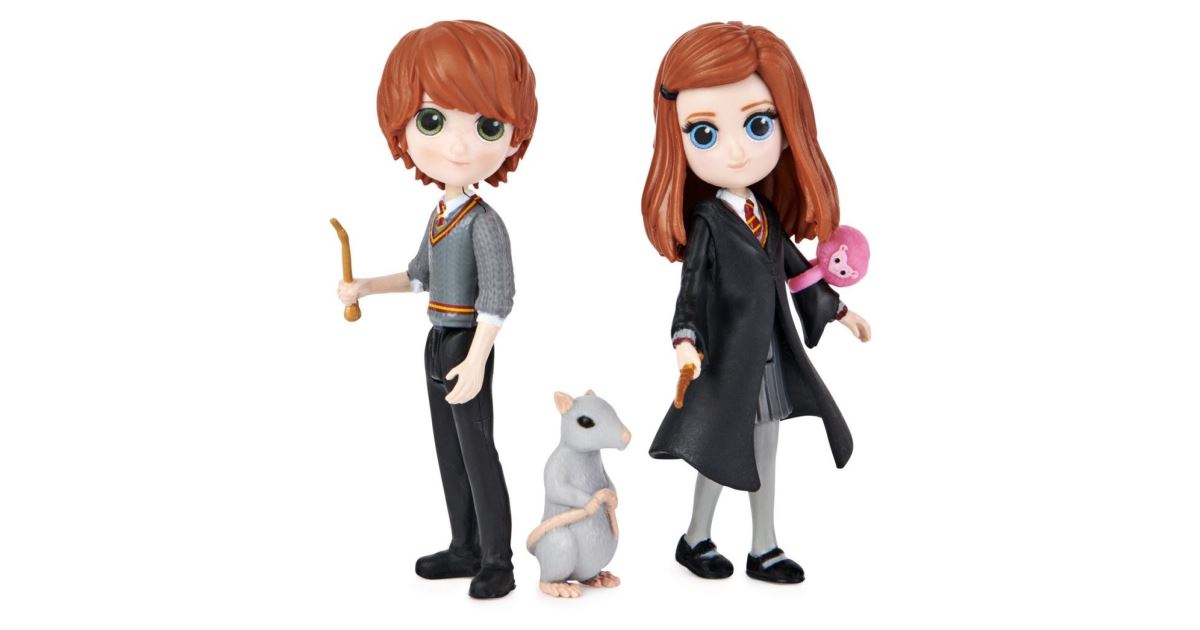 HARRY POTTER MAGICAL MINIS 3 PERSONAGGI SPIN MASTER