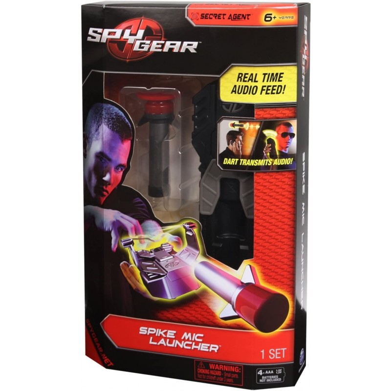 SPY GEAR SPIKE MIC LAUNCHER SPIN MASTER