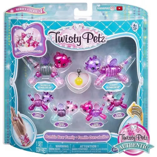 TWISTY PETS BUMBLE BEAR FAMILY SPIN MASTER