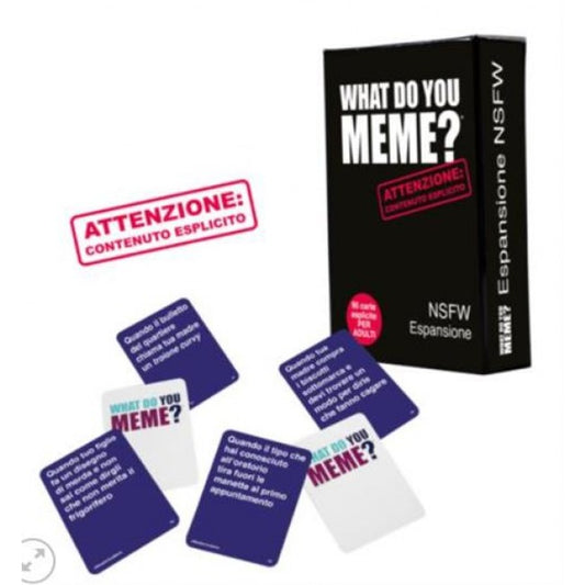 WHAT DO YOU MEME? ESPANSIONE NSFW ROCCO GIOCATTOLI