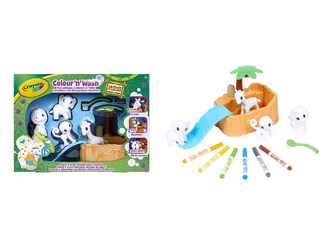 WASHIMALS SET SAFARI 74-7328 CRAYOLA