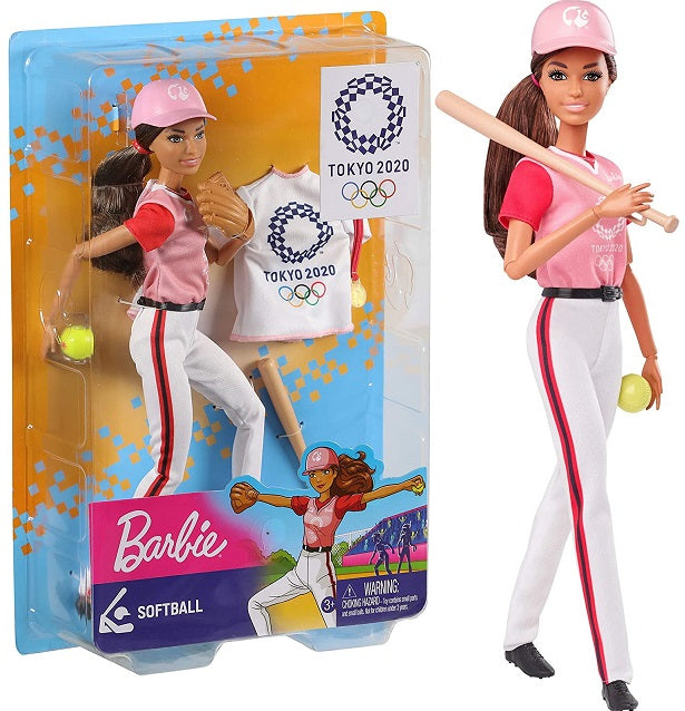 BARBIE SOFTBALL TOKYO 2020 MATTEL