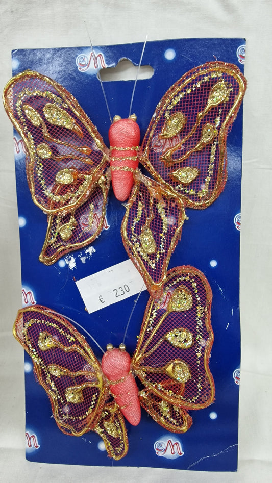 FARFALLE O FIORI ROSSO  MORANDUZZO