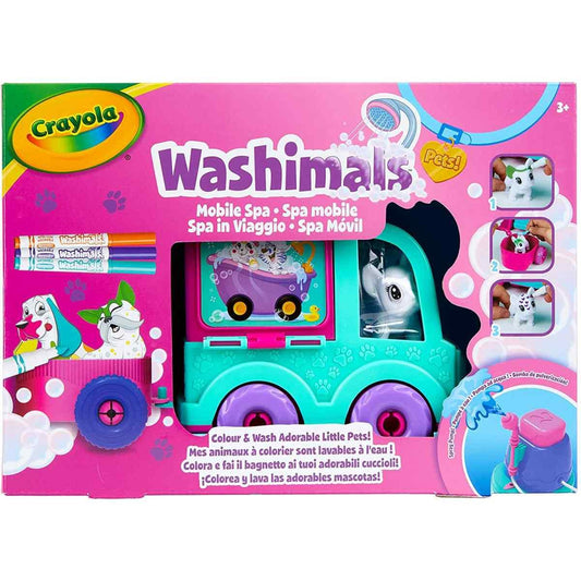 SET SPA IN VIAGGIO WASHIMALS CRAYOLA