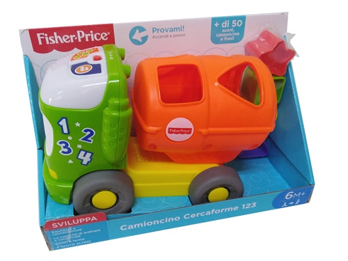 CAMIONCINO CERCAFORME 123 FISHER PRICE