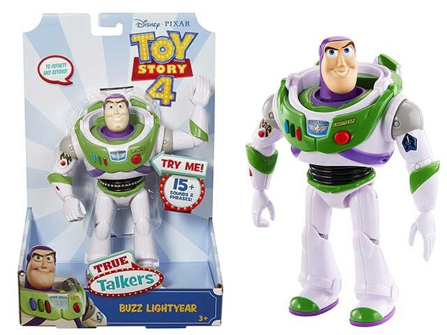 TOY STORY - WOODY O BUZZ PARLANTE MATTEL