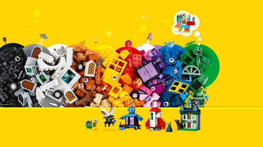 Lego Classic 11004 Le finestre della creatività