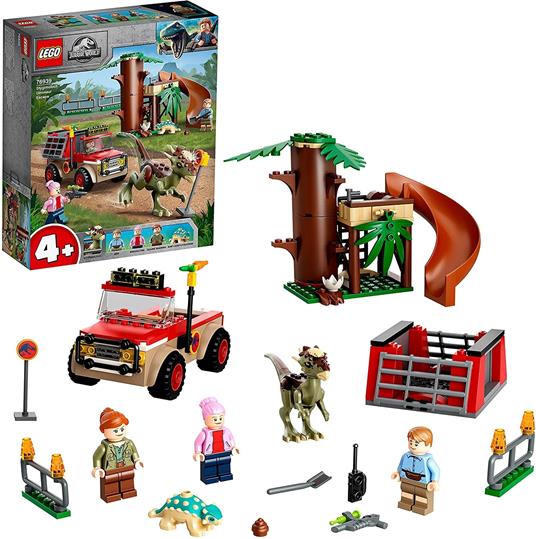 LEGO Jurassic World La Fuga del Dinosauro Stygimoloch, 76939