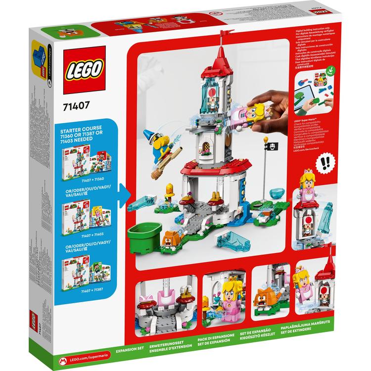 SUPER MARIO PACK ESPANSIONE CASTELLO DI PEACH LEGO 71408