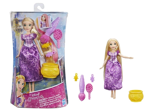 DISNEY PRINCESS RAPUNZEL STAMP & STILE E0064 HASBRO