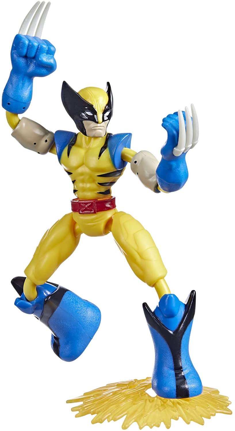 WOLVERINE AVN BEND AND FLEX FIRE MISSION f 49655xo hasbro