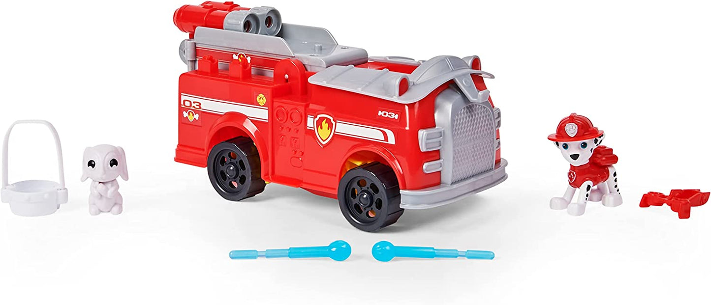 PAW PATROL MARSHALL CAMION DEI POMPIERI TRASFORMABILE SPIN MASTER