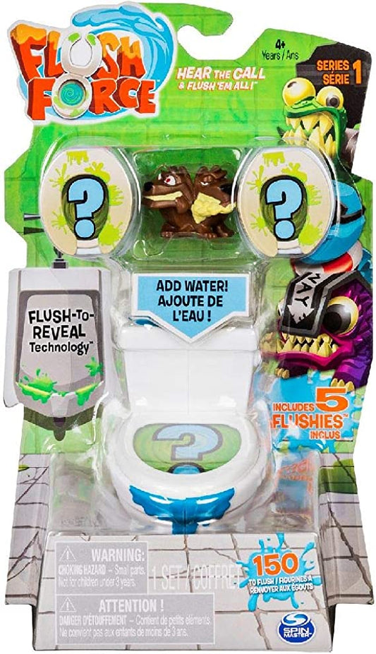 FLUSH FORCE WC con 5 Flushies inclusi Spin Master