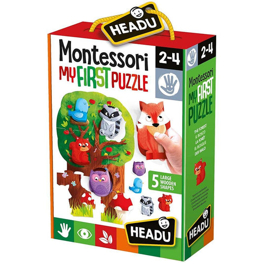 Primo Puzzle Foresta Montessori FIRST PUZZLE HEADU