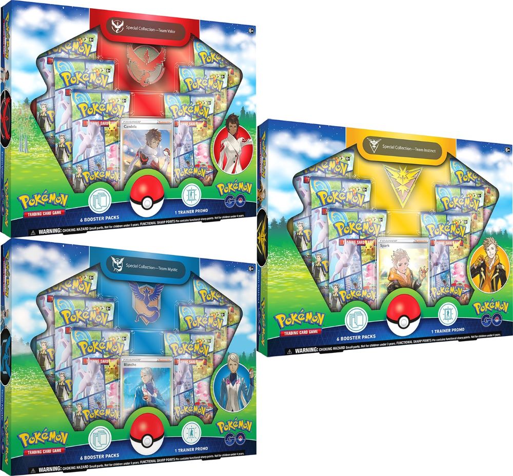 POKEMON COLLEZIONE SPECIALE SPADA E SCUDO 10.5 POKEMON GO SQUADRA CORAGGIO