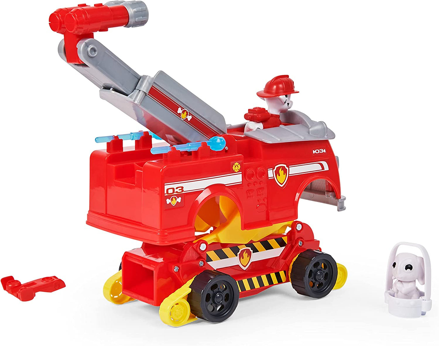 PAW PATROL MARSHALL CAMION DEI POMPIERI TRASFORMABILE SPIN MASTER