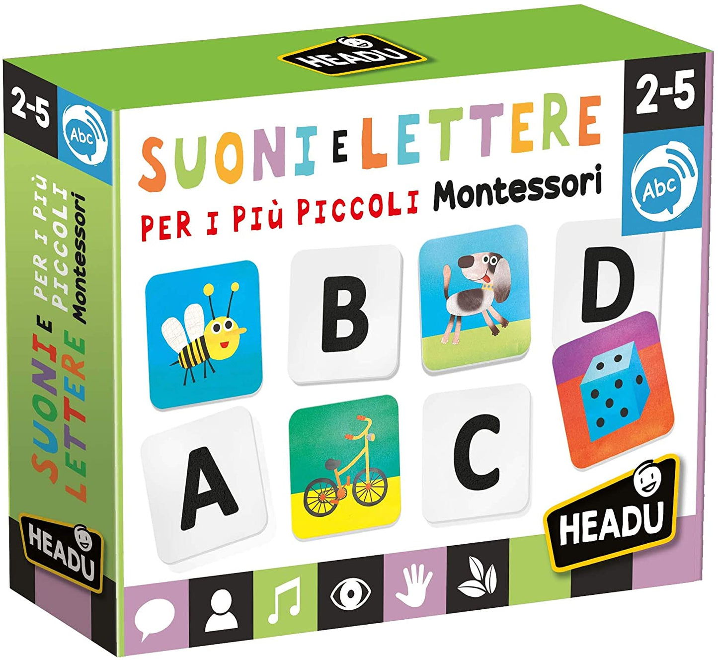 Suoni e Lettere per i più Piccoli Montessori Headu